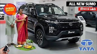 TATA धमाका दिवाली LAUNCH NEW SUMO 2025🔥||Price 4 Lakh में Mini-Defender 8-Seater SUV!! Tata New Sumo