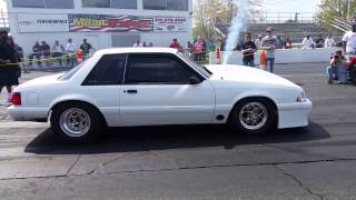 White Devil - 1 crazy fast Mustang