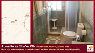 preview picture of video '3 dormitorios 2 baños Villa se Vende en Los Mechones, Arboleas, Almeria, Spain'