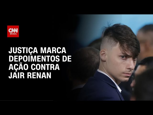 Justiça marca primeiros depoimentos de ação penal contra Jair Renan | CNN NOVO DIA
