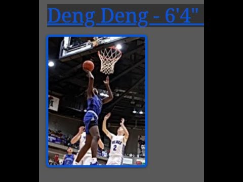 Deng Deng - Some DUNKS from 2023 Four Winds Basketball