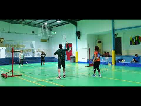 Badminton JIS - Neo/Jona vs Jen/Lai - April 7, 2022