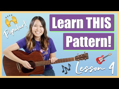 Guitar Lessons for Beginners: Episode 4 - Learn One of the MOST POPULAR Guitar Strumming Patterns!