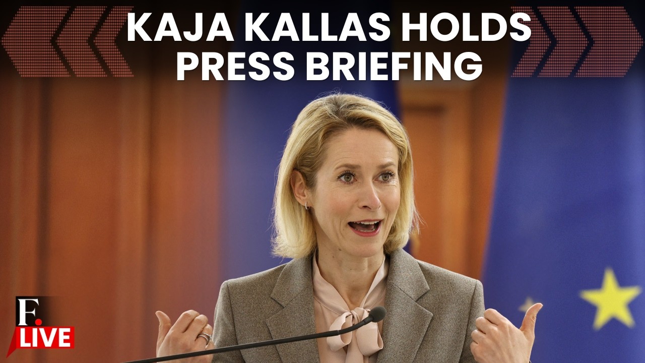 Kaja Kallas Holds Presser Following Foreign Affairs Council Meeting |EU Foreign Affairs Council LIVE