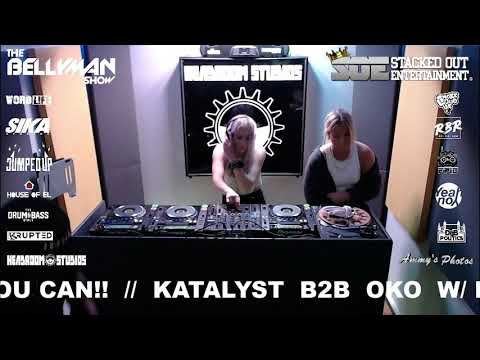 Katalyst b2b OKO w/ IC3 - The Bellyman Show @stackedoutentertainment