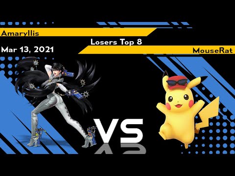 [Smash Ultimate] XeNOwifi Monthly (L.Top 8) - MouseRat vs Amaryllis