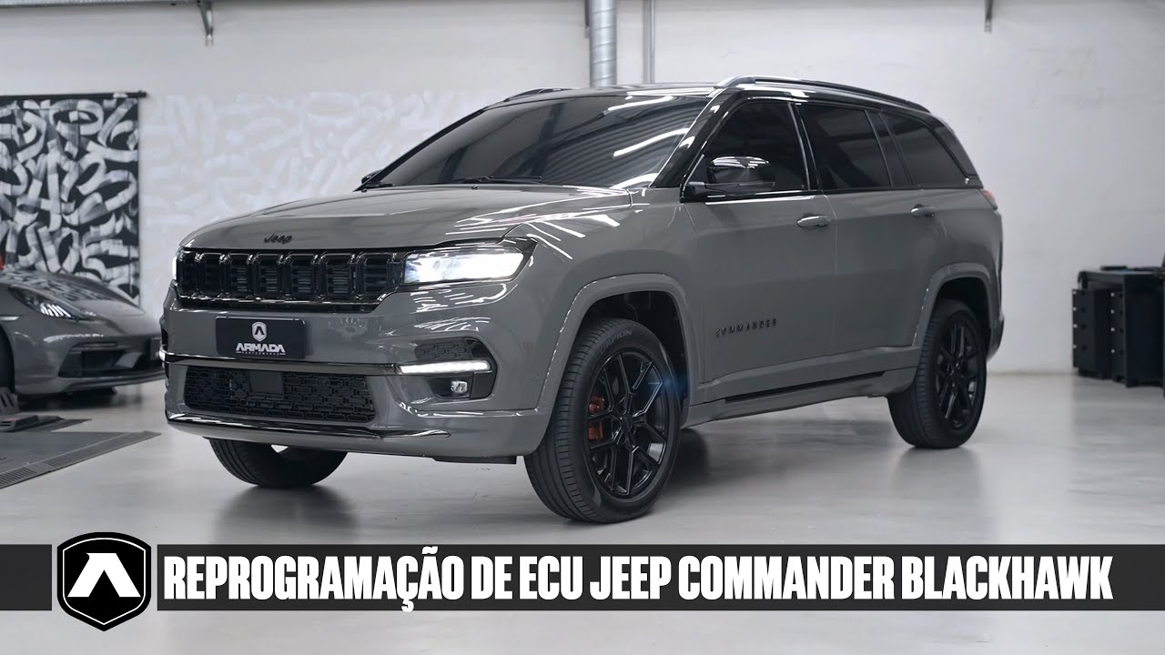 Jeep Commander Blackhawk com 310cvs e 46Kgfm - Remap de ECU Armada Performance
