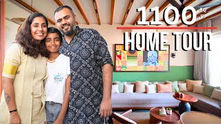 Dieses 1100 Quadratfuß große Haus beweist, dass auch kompakte Räume wunderschön gestaltet werden ...