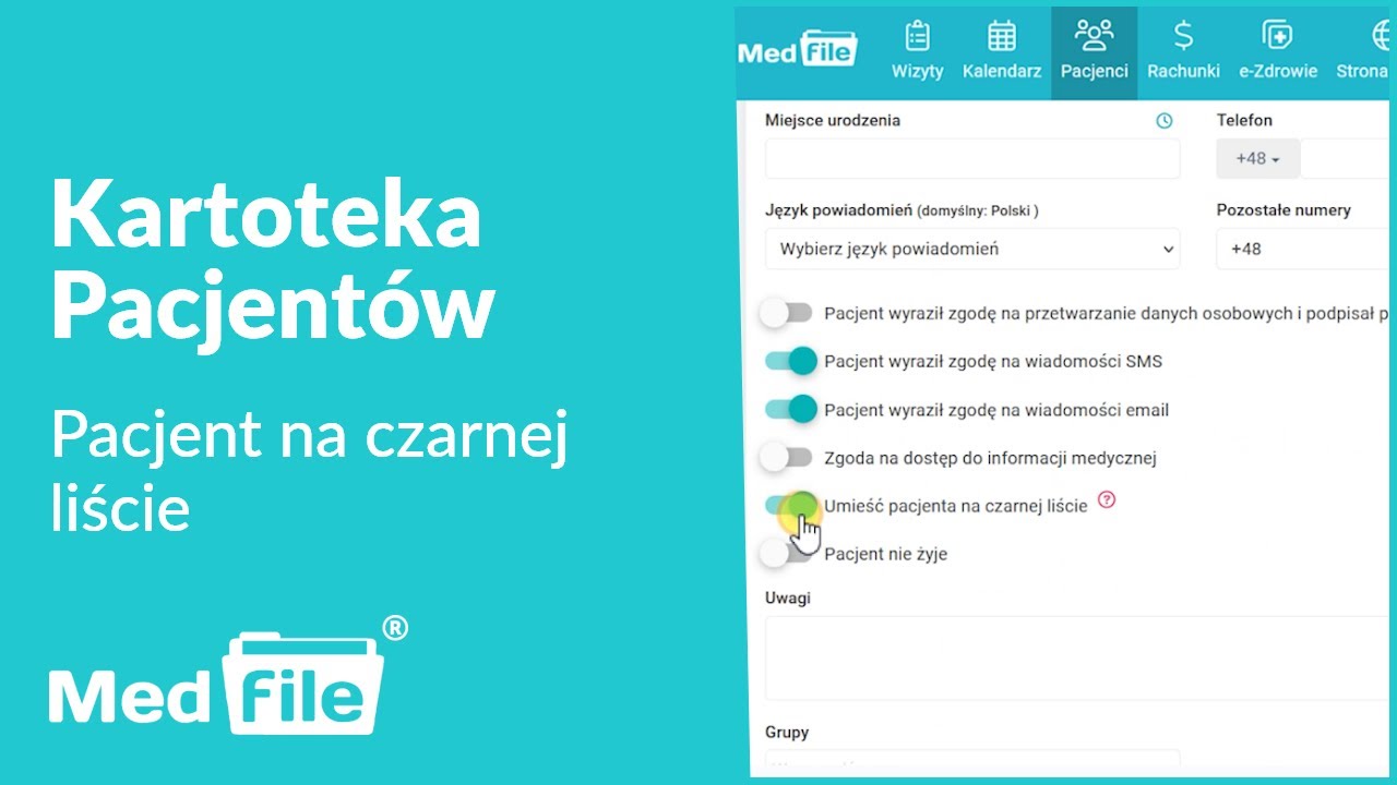 Pacjent na czarnej liście 