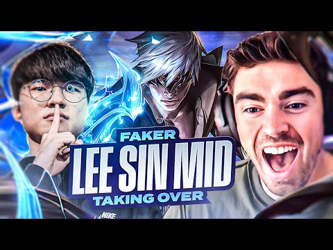 FAKER IS SPAMMING LEE SIN FOR WORLDS... *CRAZY KICKS*