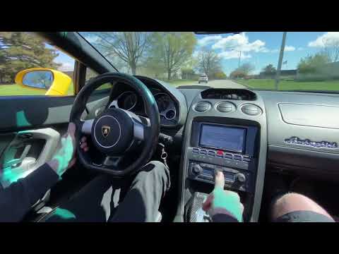 Gated 2008 Lamborghini Gallardo Spyder - Driving Video