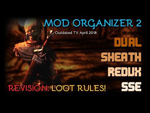 Steam Community Video Dual Sheath Redux For Skyrim Se Mod Organizer 2 Revision 1