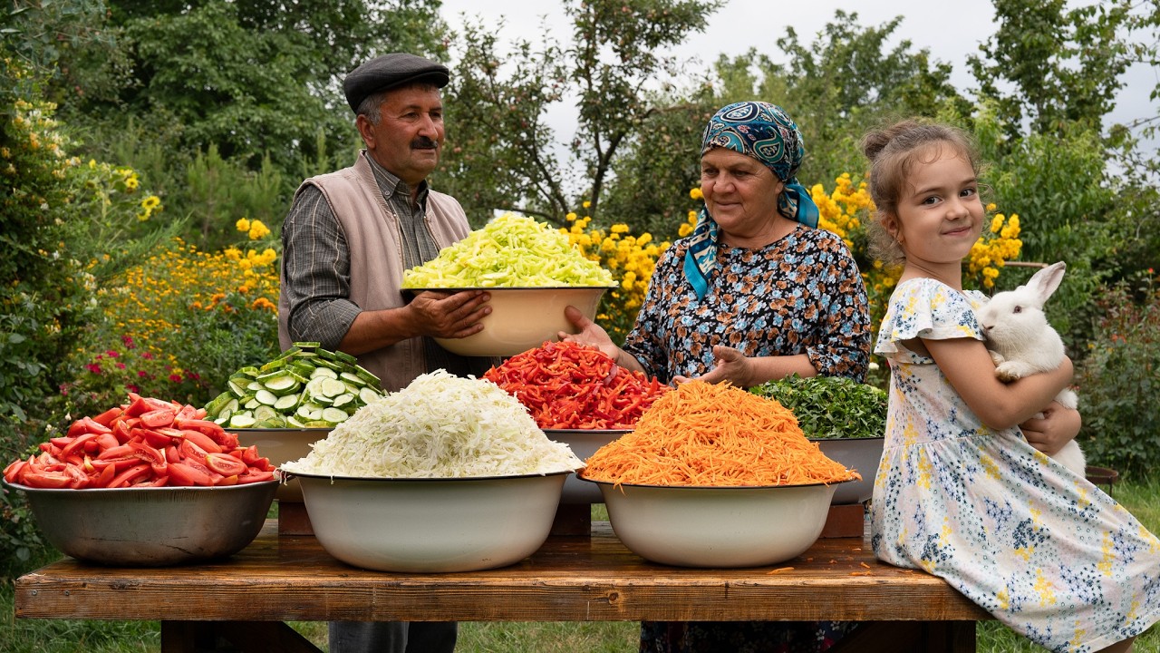 Old World Method | Preserving Vegetables Without a Fridge