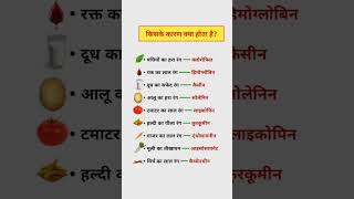 Causes of vegetable’s colour #gk #generalawarenss #educationalvideo #education #vegetables #study