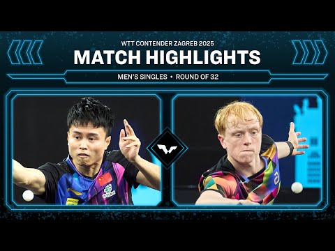 Zhou Qihao vs Andre Bertelsmeier | MS R32 | #WTTZagreb 2025