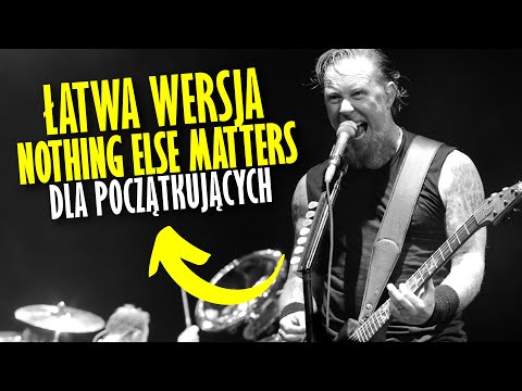 Jak zagrać Nothing Else Matters na gitarze, najłatwiejsza wersja w Internecie 💪👨‍🎤🎸