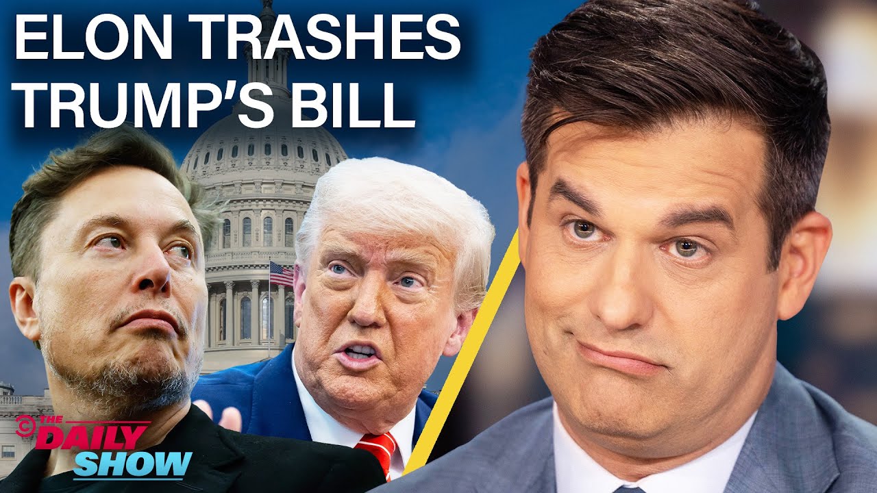 Elon Calls Trump's BBB "Disgusting Abomination" & FEMA Head Learns About Hurricanes | The Daily Show