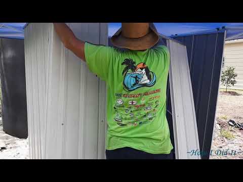 Off Grid Barn Ezee shed by Arrow ~How I Did It~