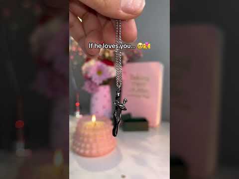 Giving this to him 🥹💟tomorrow(link in bio)#LoveNecklace #Valentine'sDay #GiftsForHer #GiftForHim
