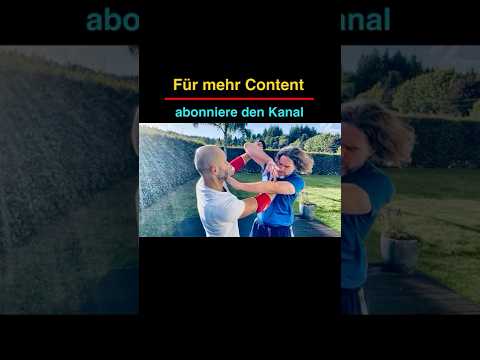 Am Kragen gepackt   Schwinger gestoppt!  #selbstverteidigung #kungfu #wingtsun #martialarts