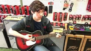 Video thumbnail for 1966 Stella Harmony F-66-AP Acoustic Guitar with Bill Lawrence FT145 Pickup by howlin' howie