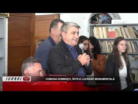 Comuna Domneşti, într-o lucrare monumentală ( 04 10 2024 )