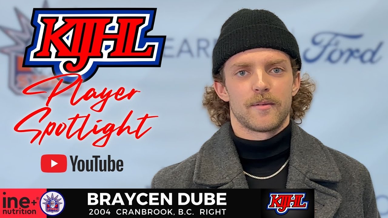 Player Spotlight - Braycen Dube - Kamloops Storm