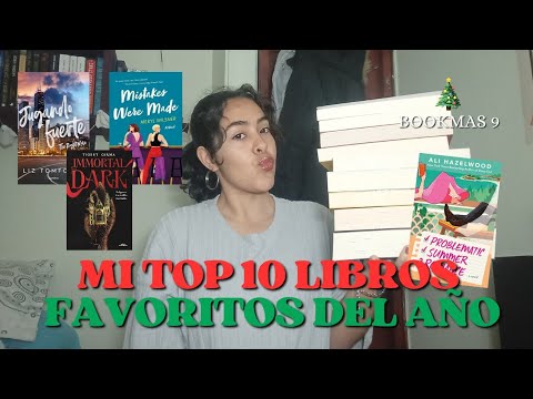 top 10 libros favoritos del 2025🥹📖 | bookmas 9🎄