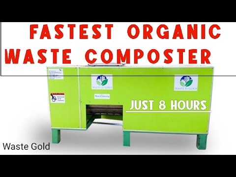 Worlds fastest Organic waste Composter | waste gold composter | Return On Investment within  2 Years
