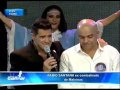 soñando por cantar luciano pereyra cantó junto fabio santana ex combatiente de malvina