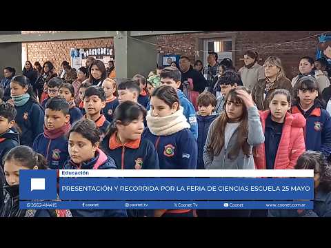 58.ª FERIA DE CIENCIAS: La Escuela 25 de Mayo de Brinkmann Brilló con "Córdoba Aprende en Acción"
