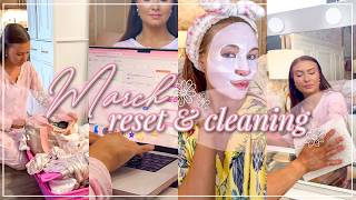 March Reset🌷| Deep Cleaning, Restocking & Getting My Life Back Together | Lauren Norris