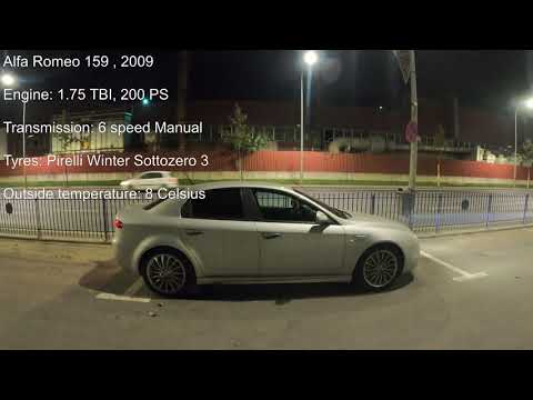 S1E3: Alfa Romeo 159 1.75 TBI - 0-100 Km/h acceleration