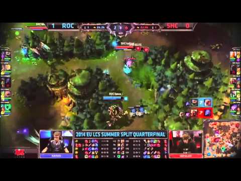 [LOL] League Of Leanged SHC - ROC - 2014 EU LCS SUMMER 2 QUARTERFINALS Game 2