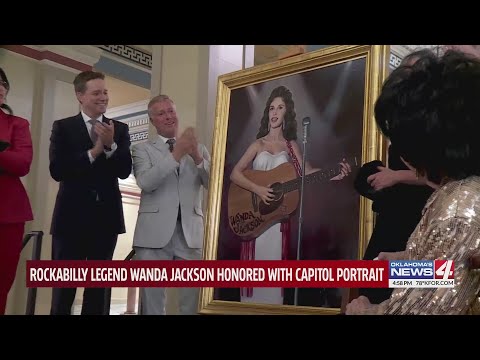 Rockabilly legend Wanda Jackson honored with capitol portrait