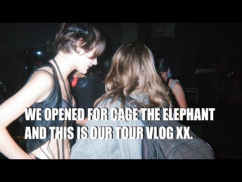 Bec Lauder and The Noise - Tour Vlog (Opening for Cage The Elephant)