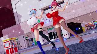 【MMD】好き！雪！本気マジック / すいマリ水着ver.