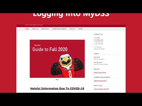 Student Using Mydss