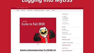 Student - Using MyDSS