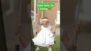 Download lagu Cute Girl On Swing 😍❤️ #shorts #cutegirl #status mp3