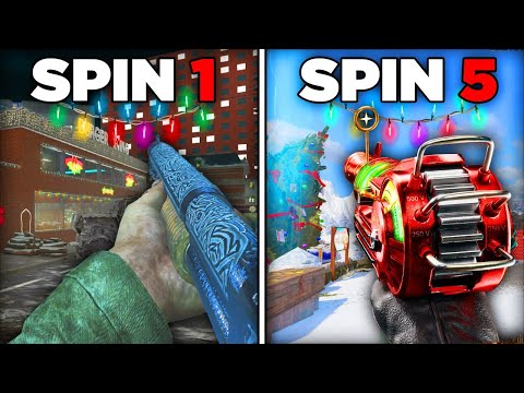Spin a Wheel, Beat 5 Random Custom Zombies Map (CHRISTMAS EDITION)