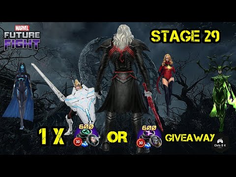 Stage 29 Knull Clears + Bio SUB Giveaway | Marvel Future Fight