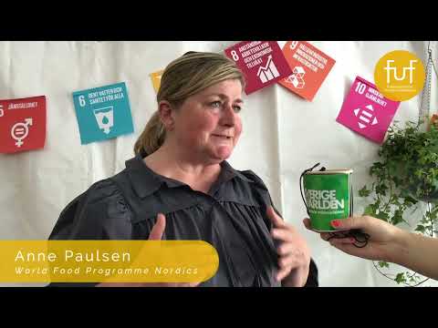 Almedalen 2022: Anne Poulsen, World Food Programme Nordic Office