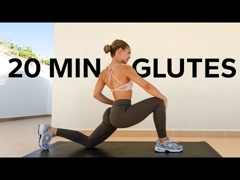 20 MIN THE BEST GLUTES Workout - At Home Booty Workout With Weight, No Repeat