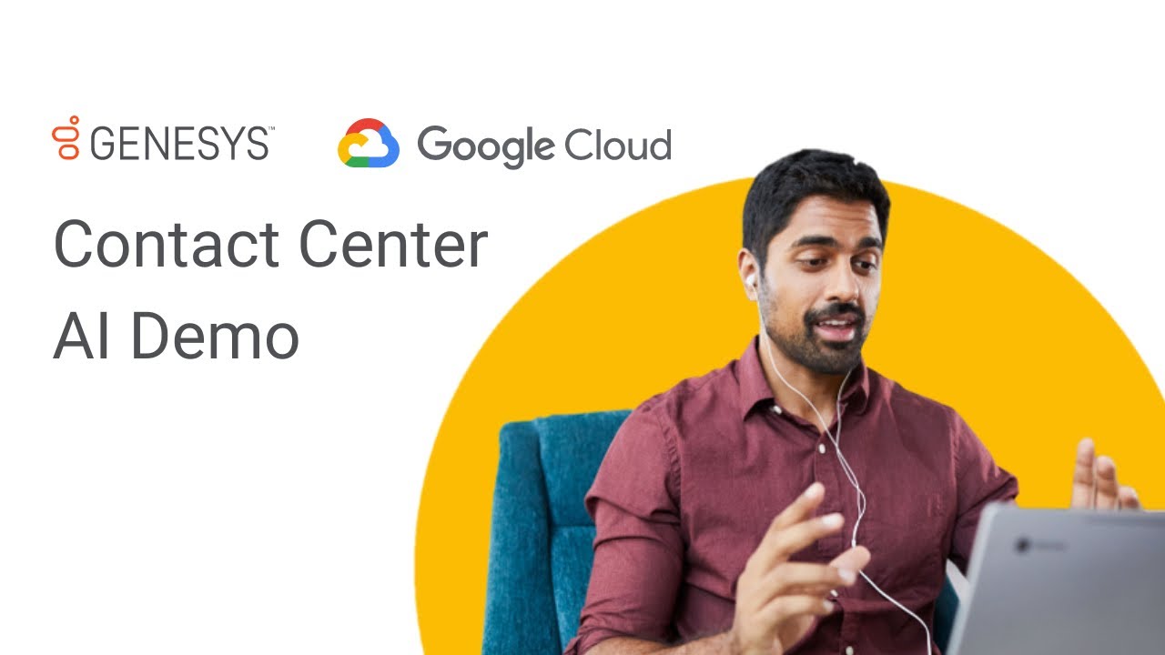 Google Cloud and Genesys Contact Center AI Demo - Fictional IT Shop
