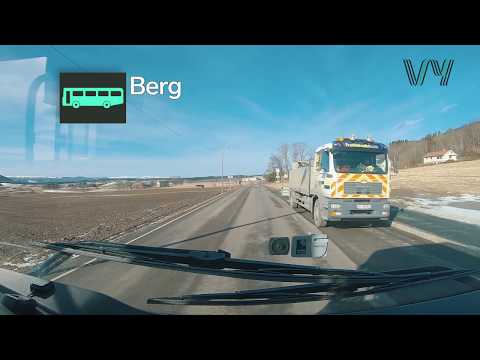 Linje 210 Spongdal/Fallet - Berg - Spongdal skole (Skolerute)