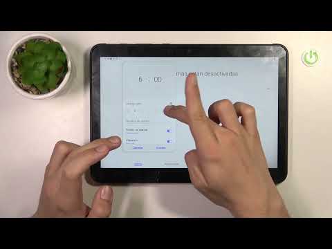 Cómo poner la alarma en SAMSUNG Galaxy Tab Active Pro - despertador