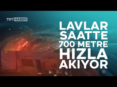 Kanarya Adaları'nda püsküren lavlar denize akmaya başladı