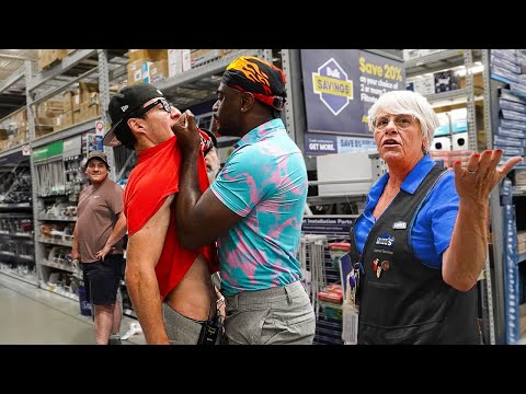 Starting Fights in Public Prank