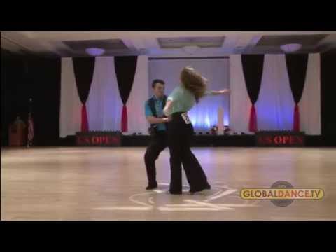 5th place J&J WCS - All Star US Open 2014 - JB Brodie & Kara Frenzel